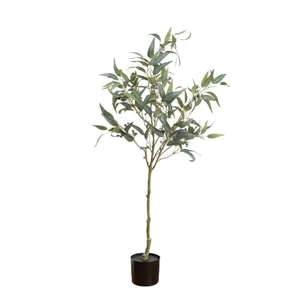 Glamorous Fusion Willow Eucalyptus 152cm Artificial Faux Plant Tree Decorative Green