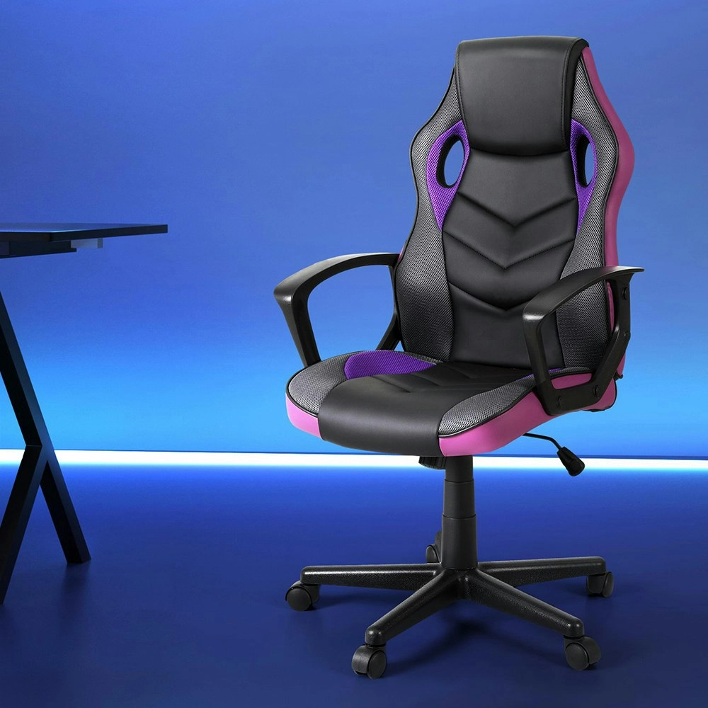 Artiss Gaming Office Chair Computer Chairs Purple