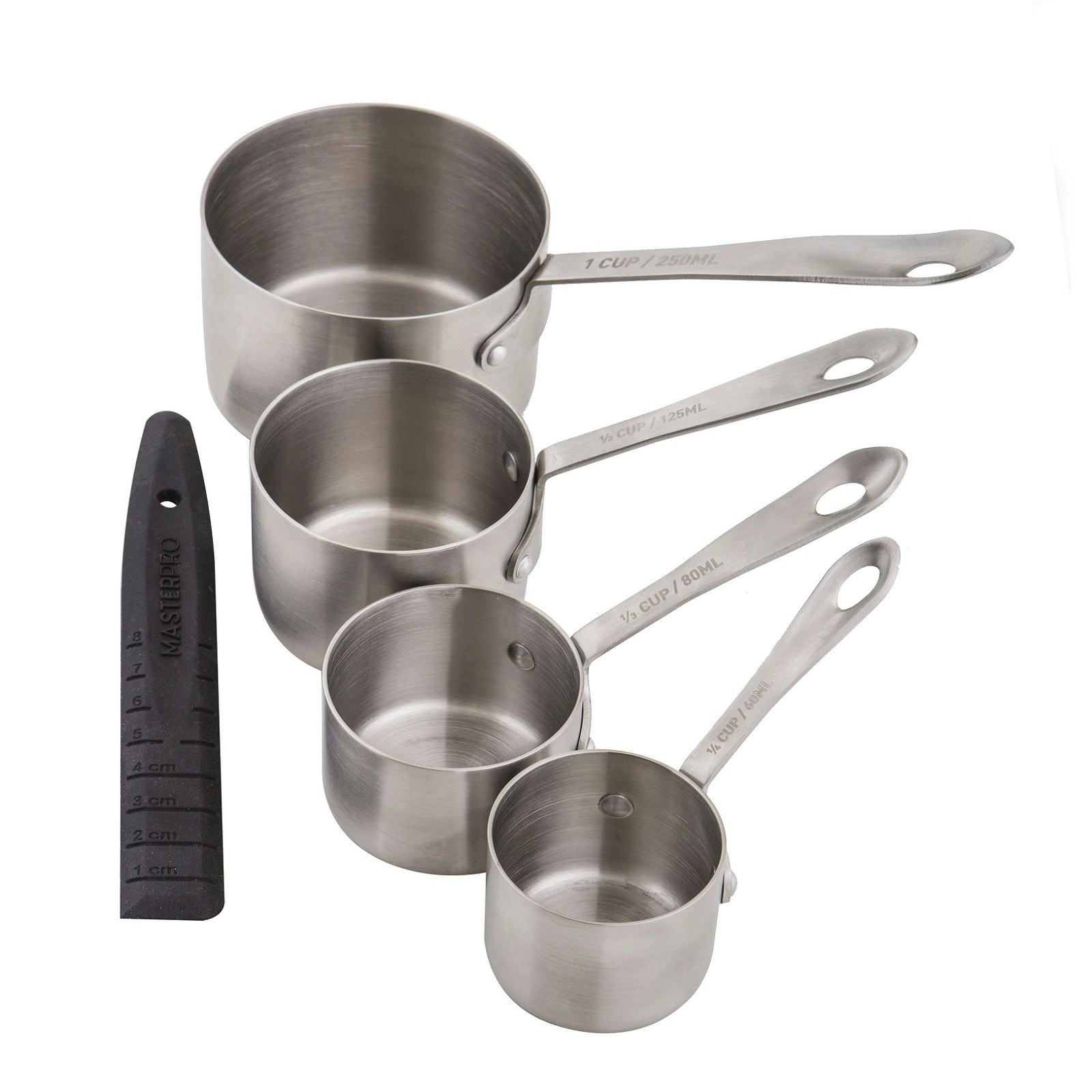 MasterPro Professional Measuring Cups With Leveller 5pcs Set