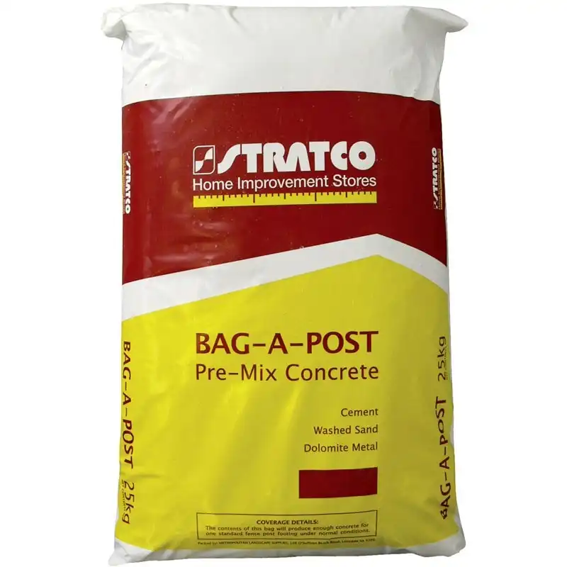 Stratco Bag-a-Post Pre Mix Concrete 25kg