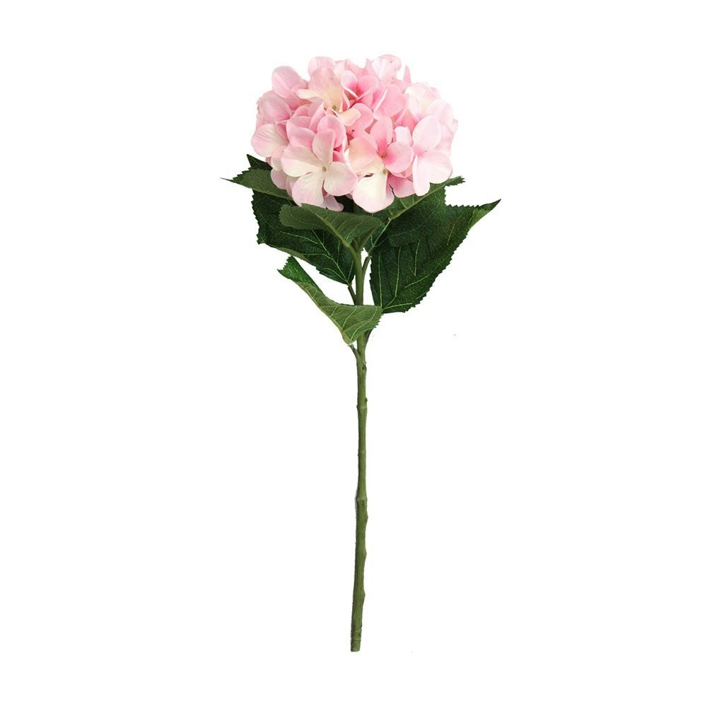 Artificial Hydrangea Stem - PINK 55cm