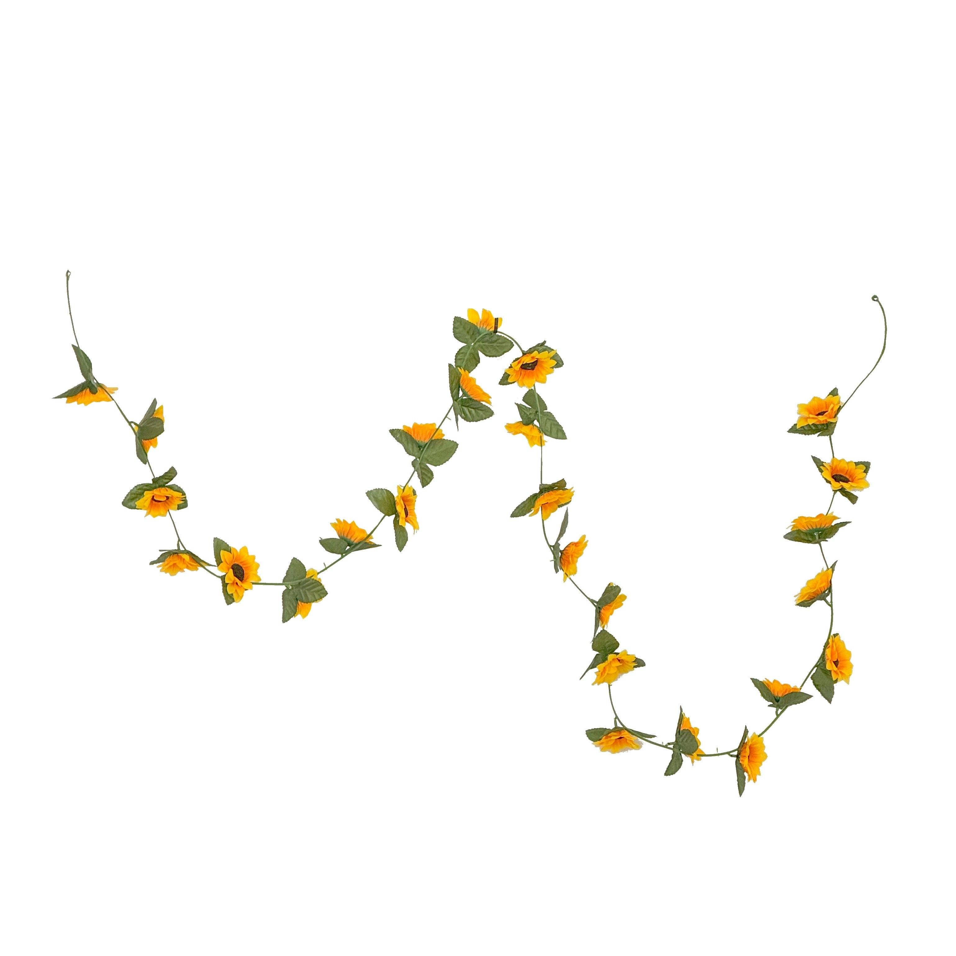 Artificial Garland - Sunflower 240cm