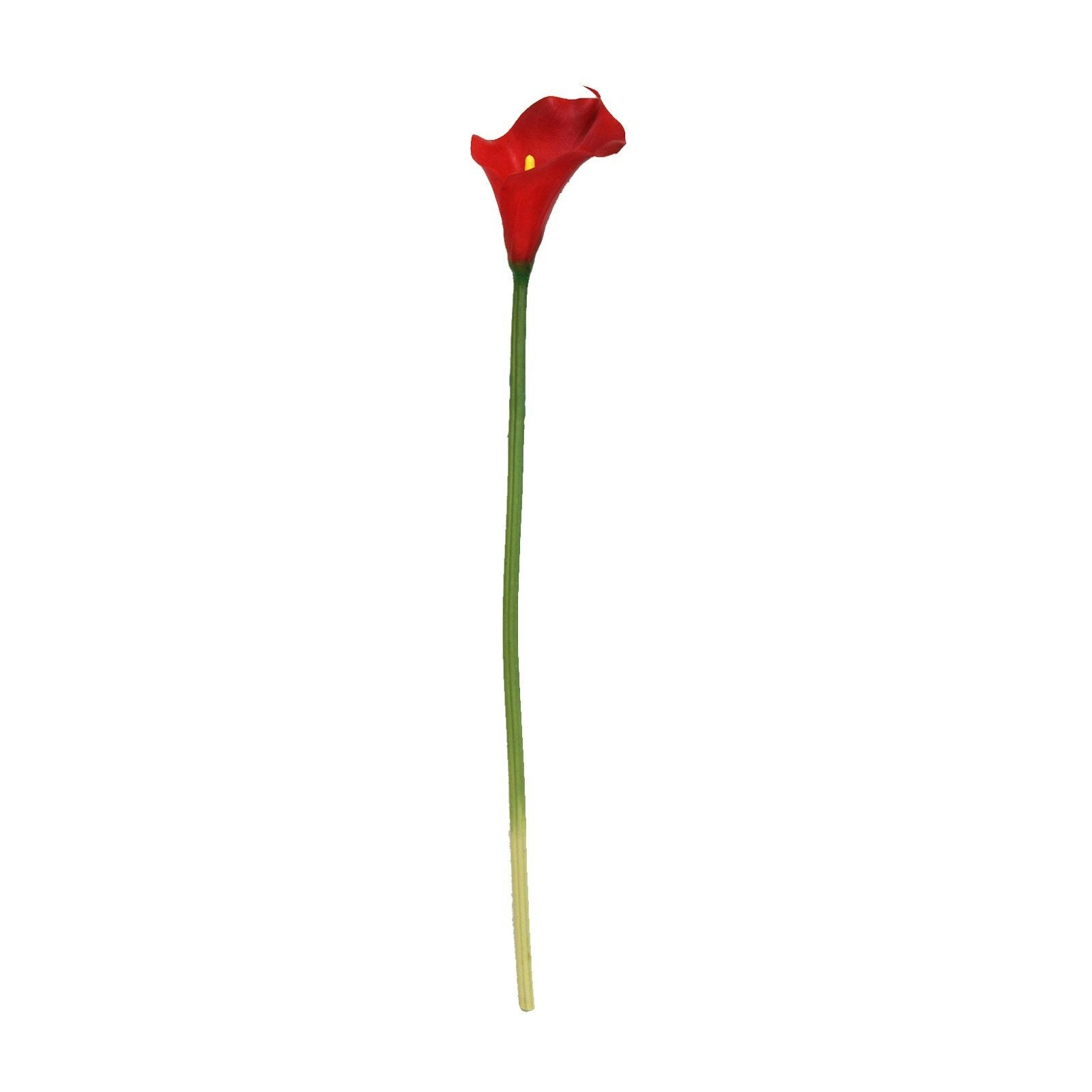 Artificial Red Calla Lily Flower Stem 65cm