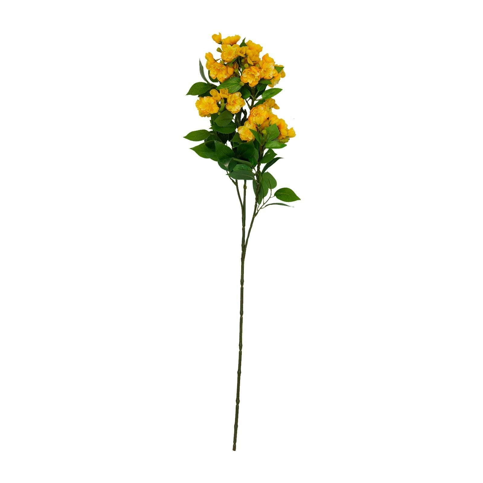 Artificial Yellow Apple Blossoms Stem 75cm