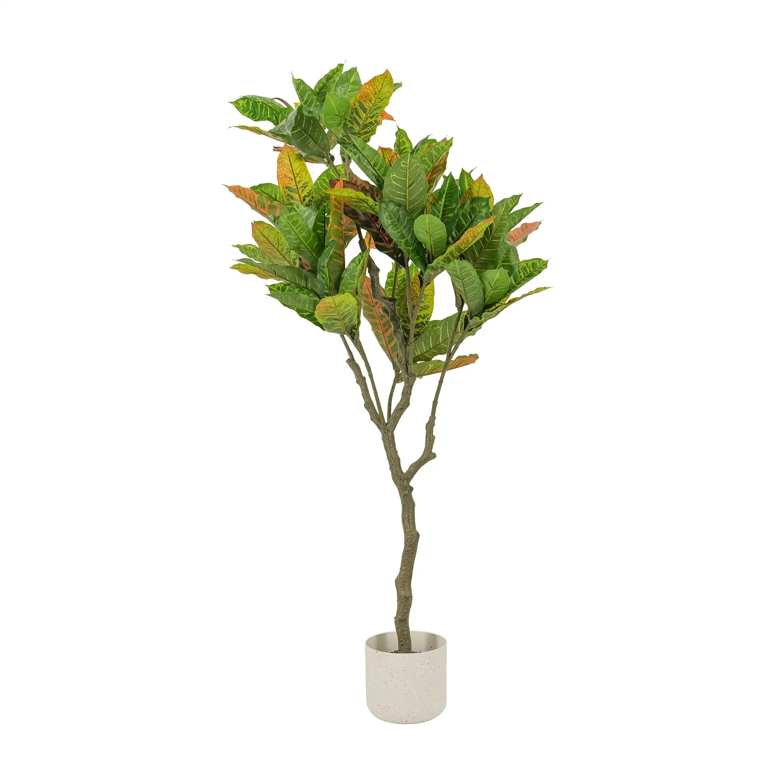 Artificial Petra Croton Tree (Banyan) - 125cm