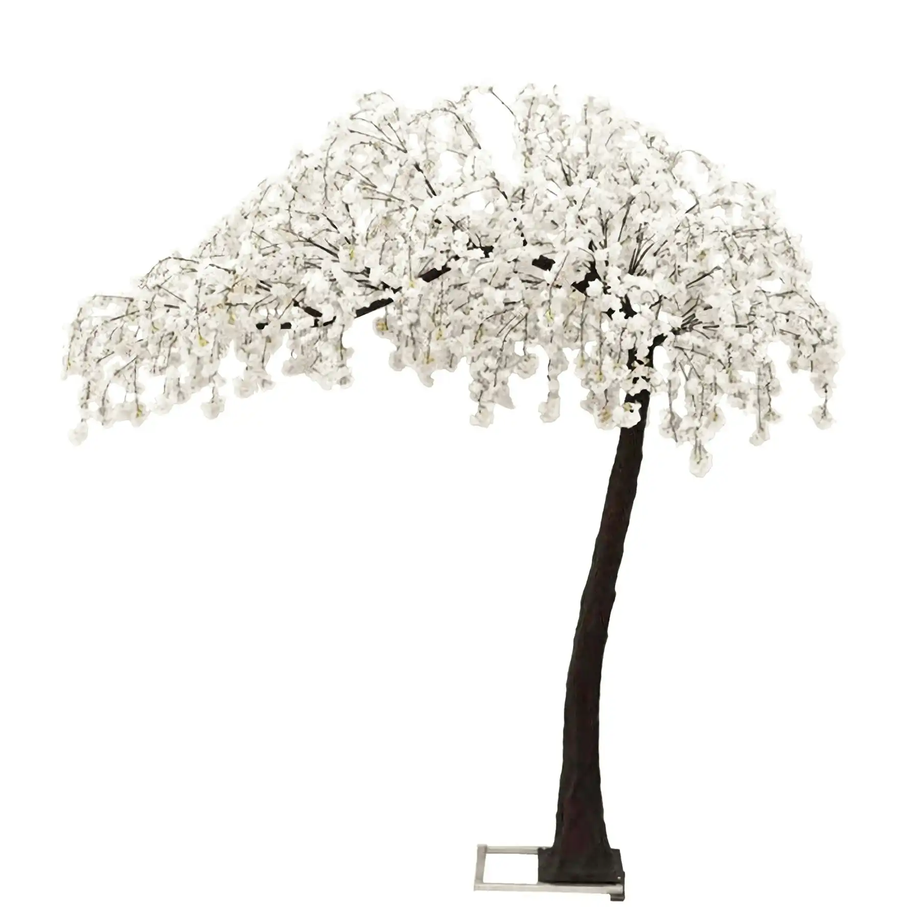 Cherry Blossom Artificial Flowers (Sakura) Tree - White 310cm