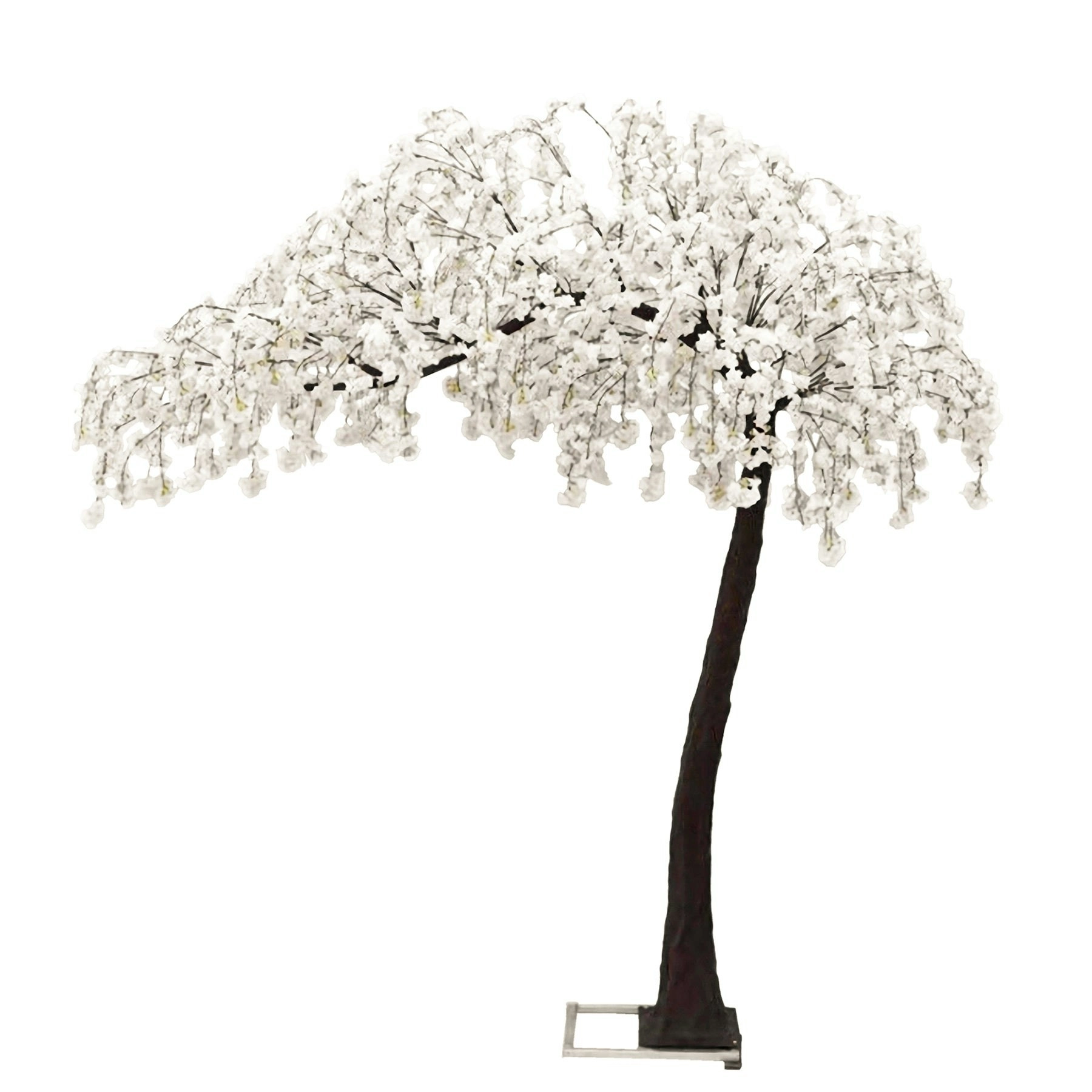 Artificial Cherry Blossom (Sakura) Tree - White waterfall 3.1m