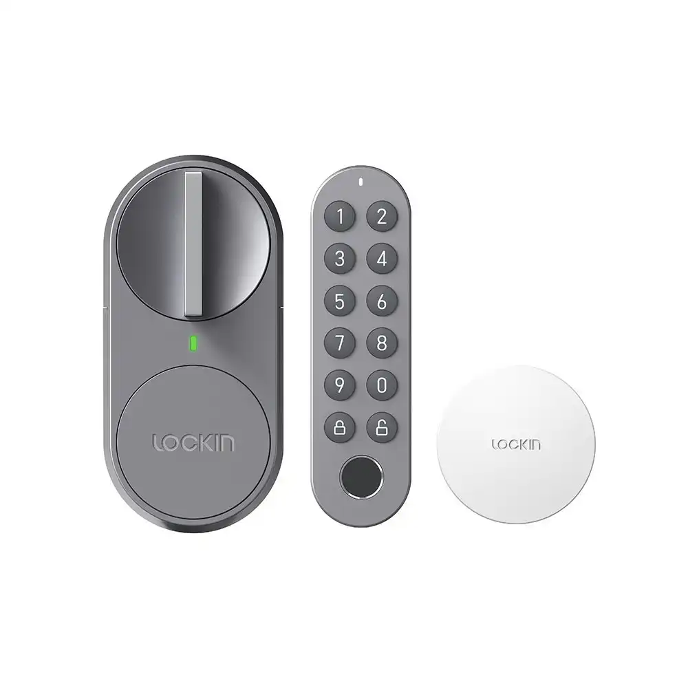 Lockin Smart Door Lock G30 Fingerprint Keyless WiFi App Control for EURO Cylinder Locks