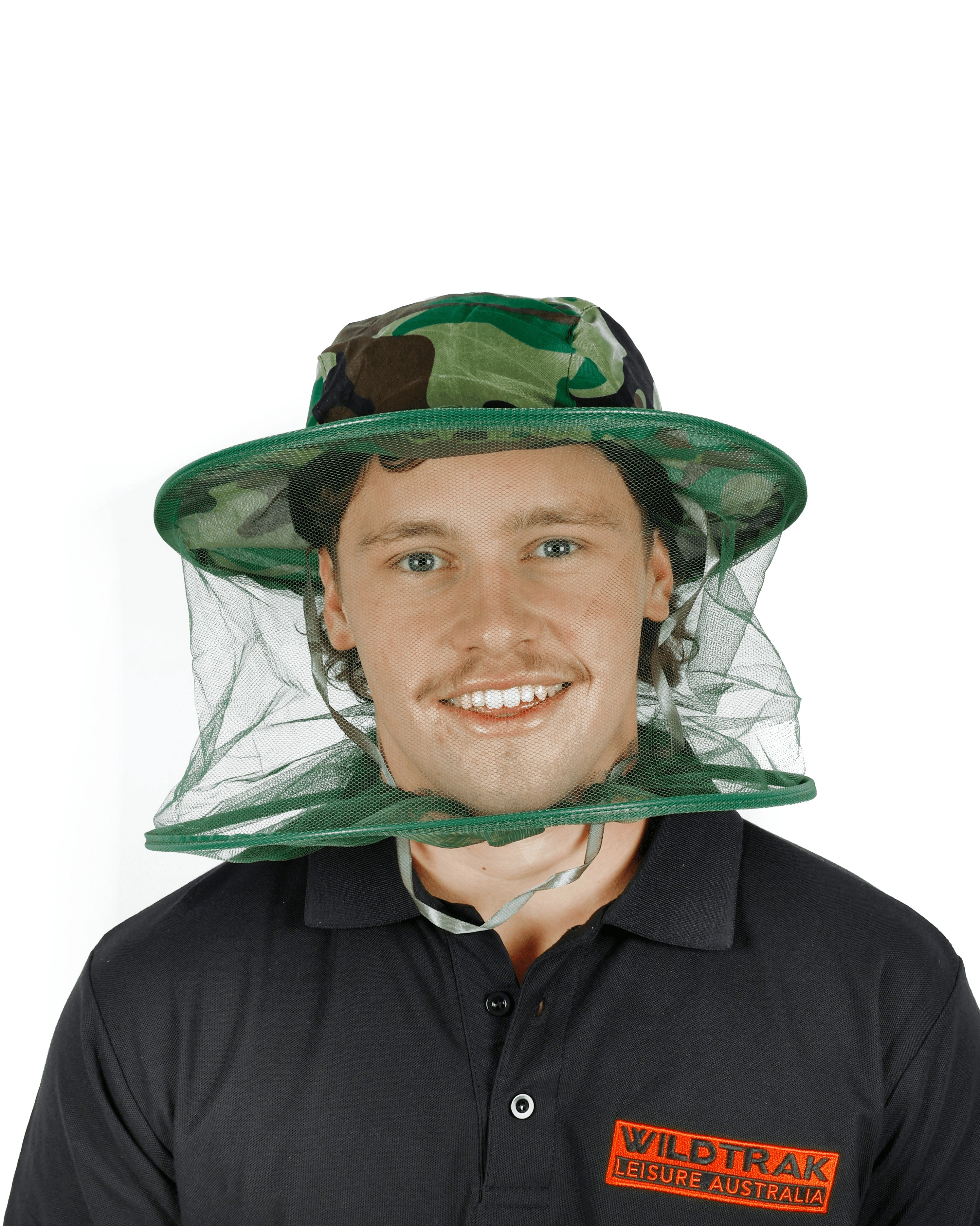 Mosquito Net With Wide Brim Hat