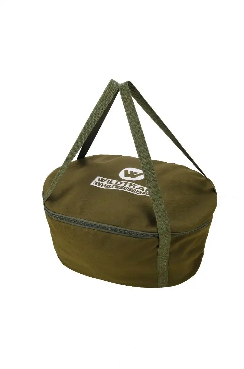 9.5 Quart Oval Canvas Camp Oven Bag