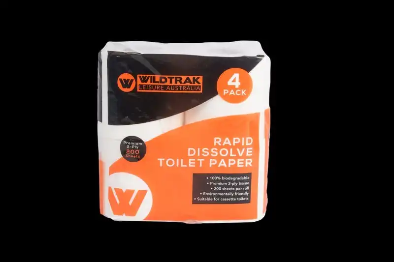 4 Pack Bio Degradeable Toilet Paper