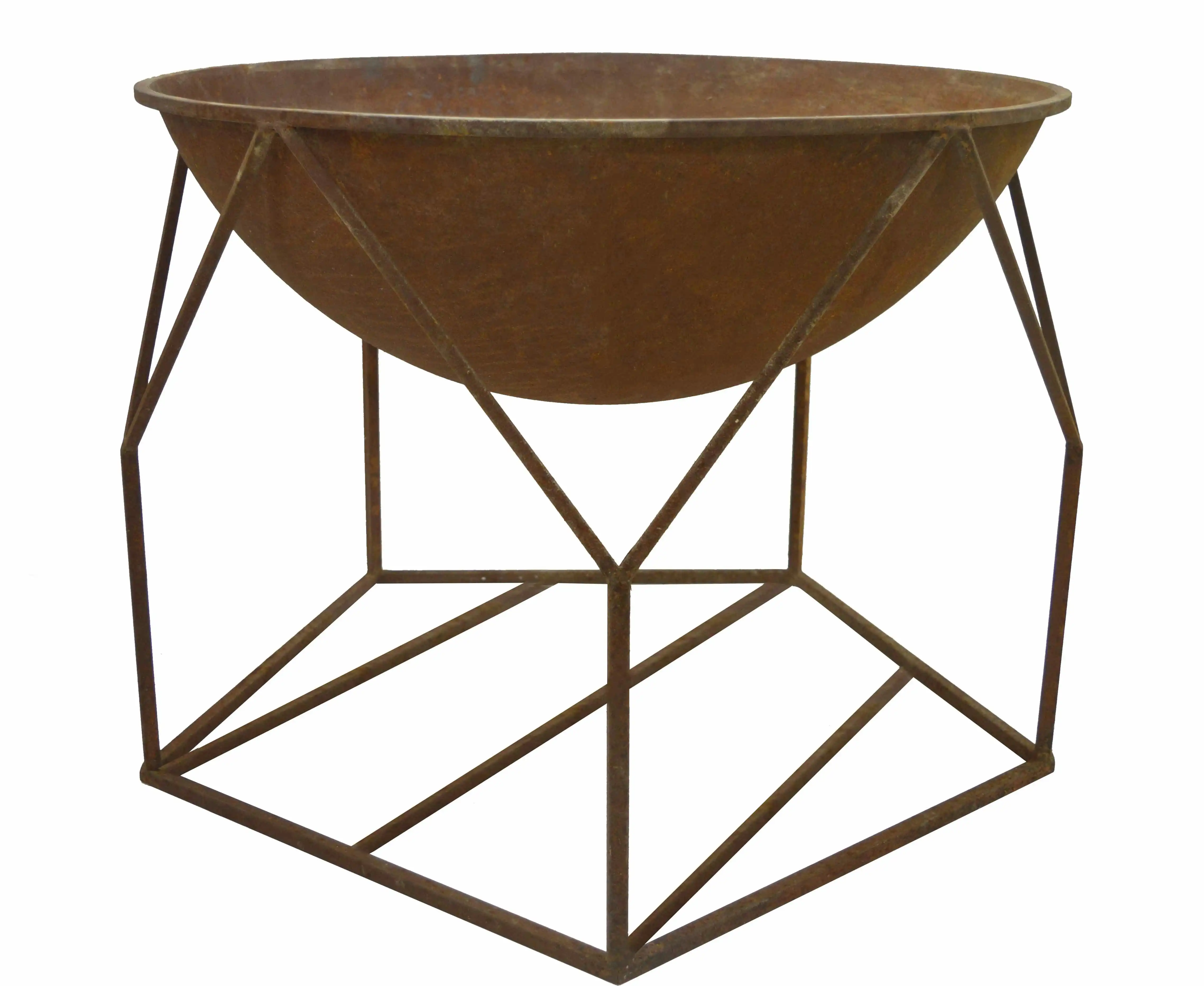 Buckingham Rust Effect Firebowl