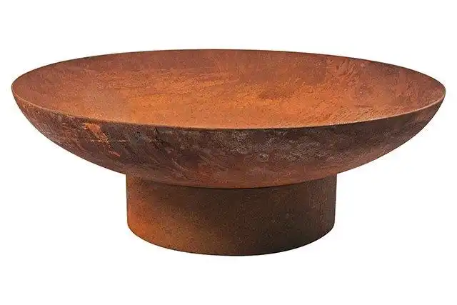 110cm HEAVY DUTY RUST EFFECT FIRE PIT