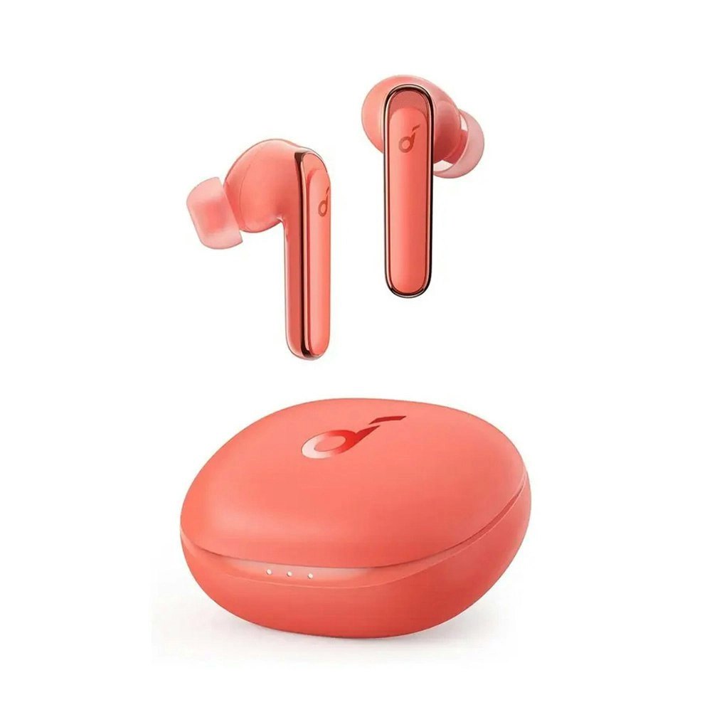 Anker Soundcore Life P3 Noise Cancelling Wireless Earbuds - Coral Red