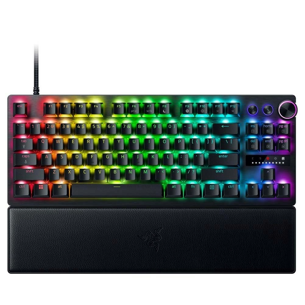 Razer Huntsman V3 Pro Tenkeyless - Tenkeyless Analog Optical Esports Keyboard - US Layout