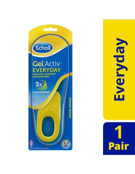 Scholl Gel Activ Everyday Insoles Women 1 Pair