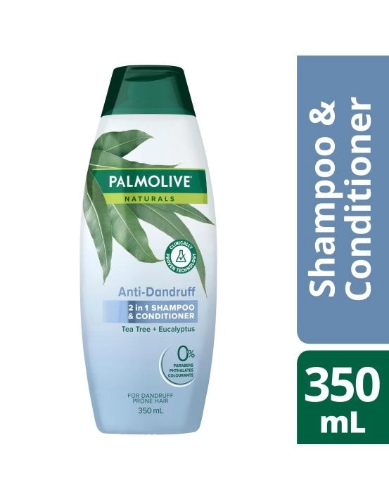 Palmolive Naturals Anti-Dandruff 2 In 1 Shampoo & Conditioner 350ml