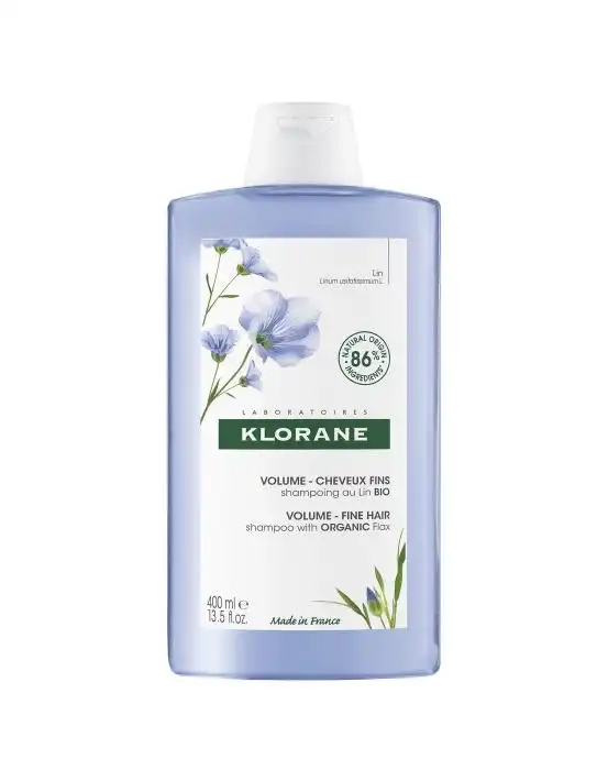 Klorane Volumising Organic Flax Shampoo 400ml