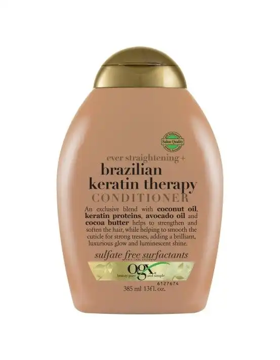 OGX Straightening Brazilian Keratin Therapy Conditioner 385mL