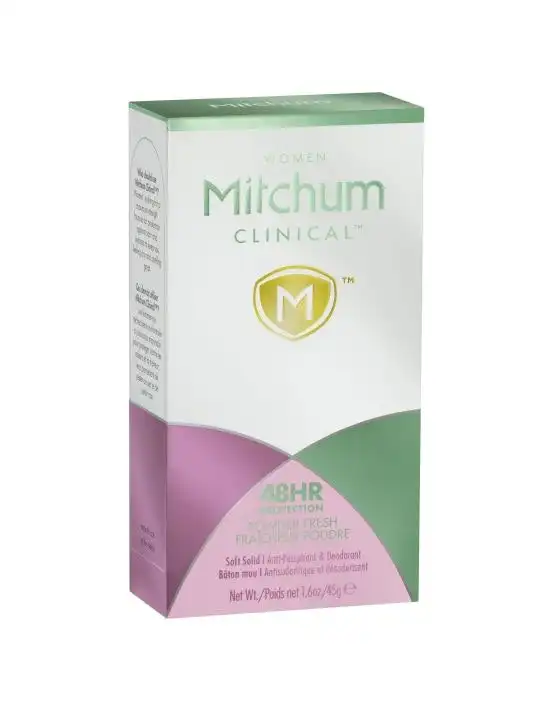 Mitchum Women Clinical Deodorant Stick Powder Fresh 45g