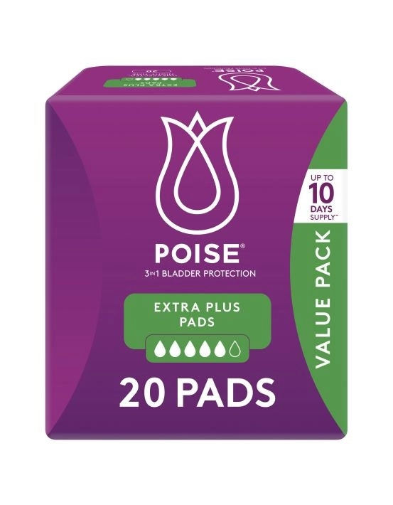 Poise Extra Plus 20 Pack