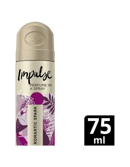 Impulse Romantic Spark Body Spray 75ml