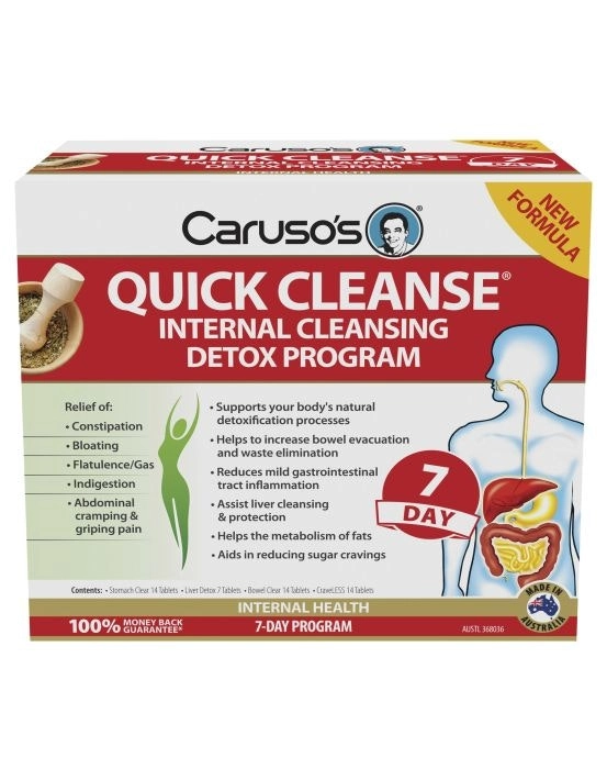 Caruso's Quick Cleanse 7 Day Detox Program Kit