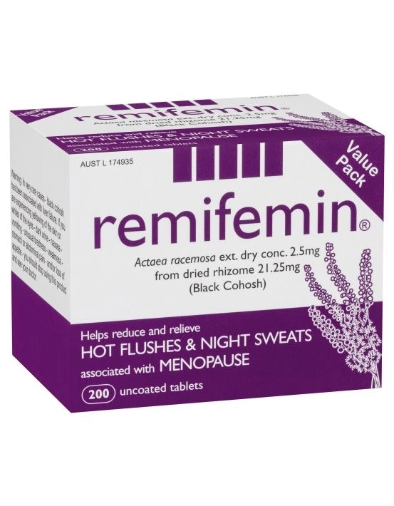 Remifemin Menopause Symptom Relief 200 Tablets