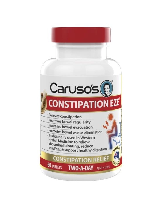 Caruso's Natural Health Constipation Eze 60 Tablets