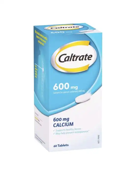 Caltrate 600mg 60 Tablets