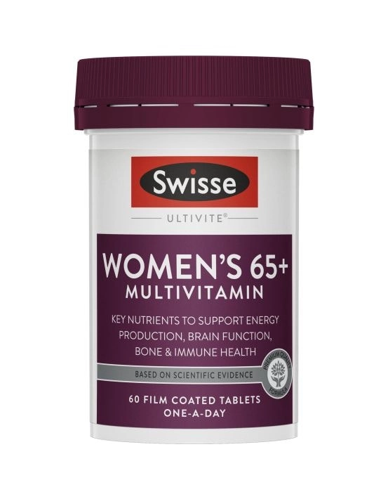 Swisse Ultivite Women's 65+ Multivitamin 60 Tablets