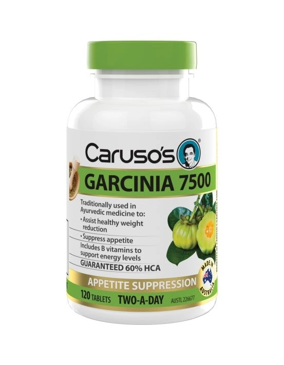 Caruso's Natural Health Garcinia 7500 120 Tablets