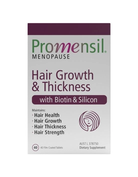 Promensil Menopause Hair Growth & Thickness 40 Tablets