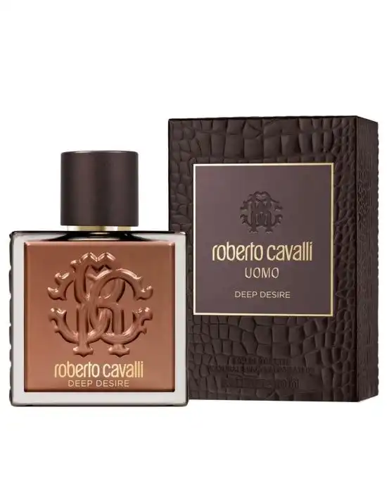 Roberto Cavalli Uomo Deep Desire Eau De Toilette 100ml