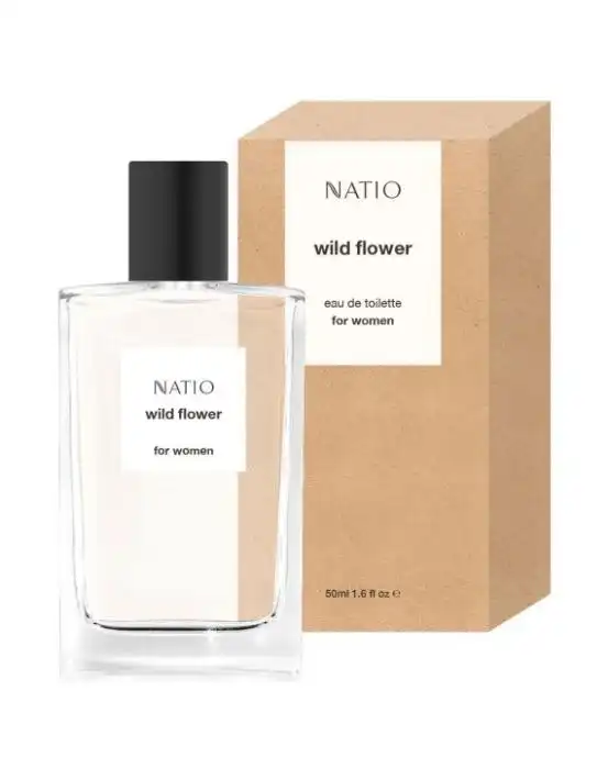 Natio Wild Flower For Women Eau De Toilette 50ml