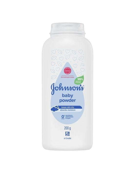 Johnson's Baby Pure Cornstarch Powder 200g