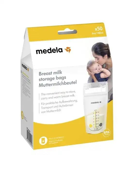 Medela Breast Milk Storage Bags 50 Bags