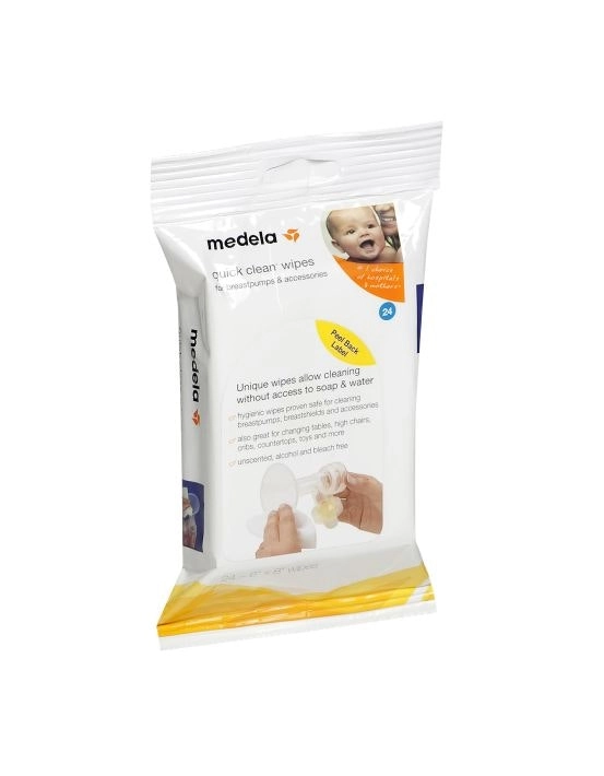 Medela Quick Clean Wipes 30 Pack