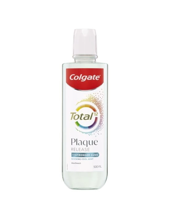 Colgate Total Plaque Release Mouthwash 500ml