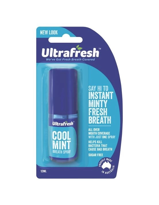 Ultrafresh Breath Spray Cool Mint 12ml