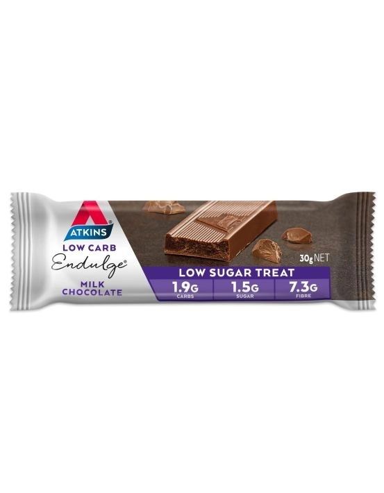 Atkins Endulge Milk Chocolate Bar 30g