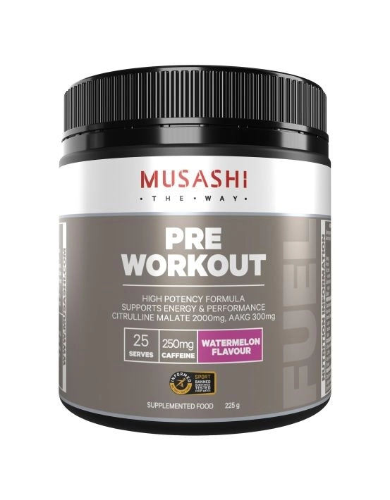 Musashi Pre Workout Watermelon 225g