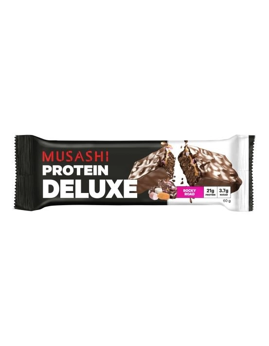 Musashi Deluxe Protein Bar Rocky Road 60g