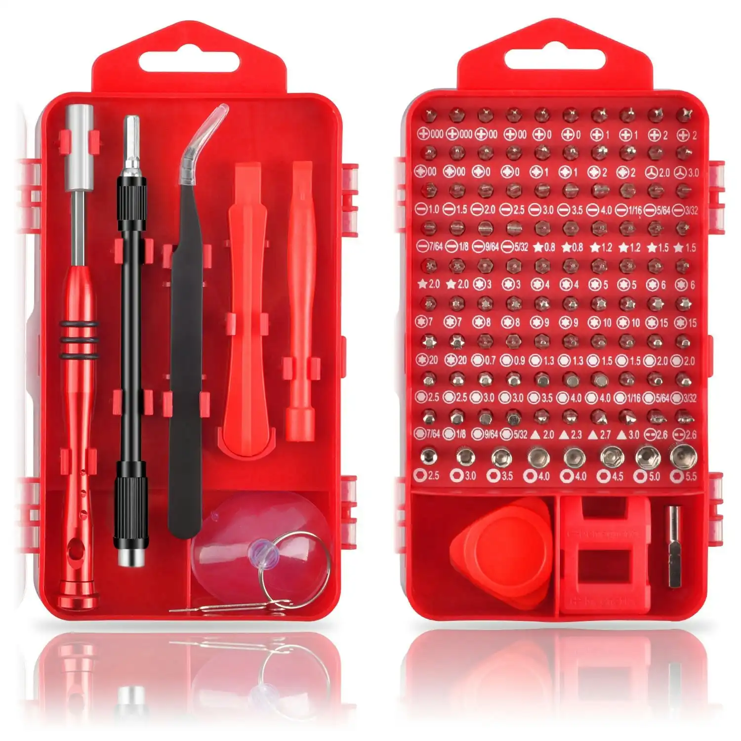 Topex 112Pcs Precision Screwdriver Set Screw Driving Bit Repair Tools Kit