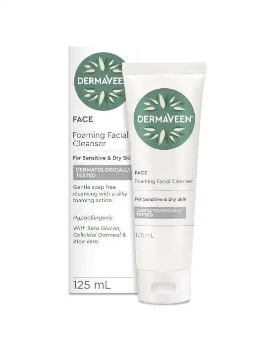 DermaVeen Face Foaming Cleanser 125mL