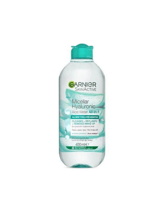 Garnier Skin Active Micellar Hyaluronic Aloe Water All-in-1 400ml