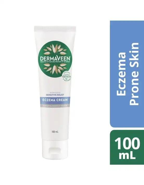 DermaVeen Sensitive Relief Eczema Cream 100mL