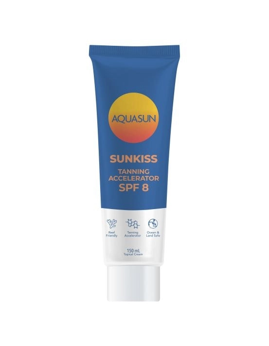 Aquasun Sunkiss Tanning Accelerator SPF 8 150ml