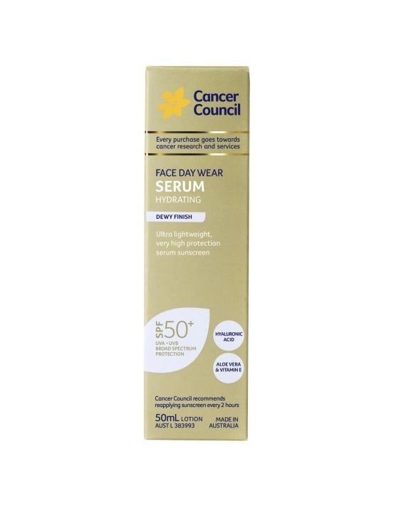 Cancer Council Face Day Wear Serum SPF50+ 50ml