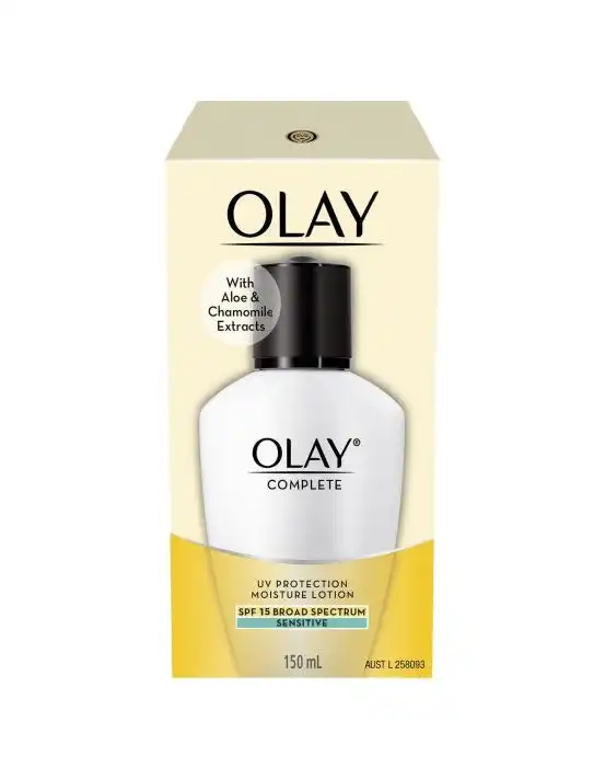 Olay Complete UV Protection Moisture Lotion Sensitive Spf 15 150 mL